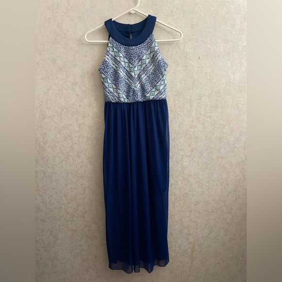 Robe MARY - Velours Marine Corduroy